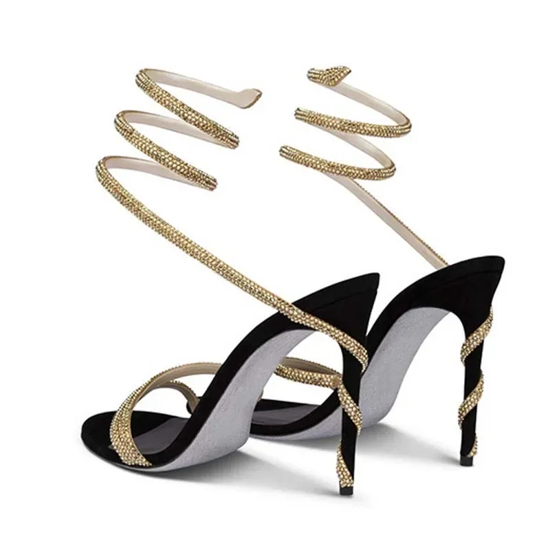 Wedding Shop - Eilyken Fashion Crystal Stiletto High Heels