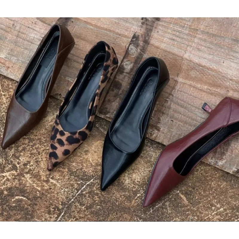 Wedding Shop - 2024 Women Sexy High Heels Burgundy