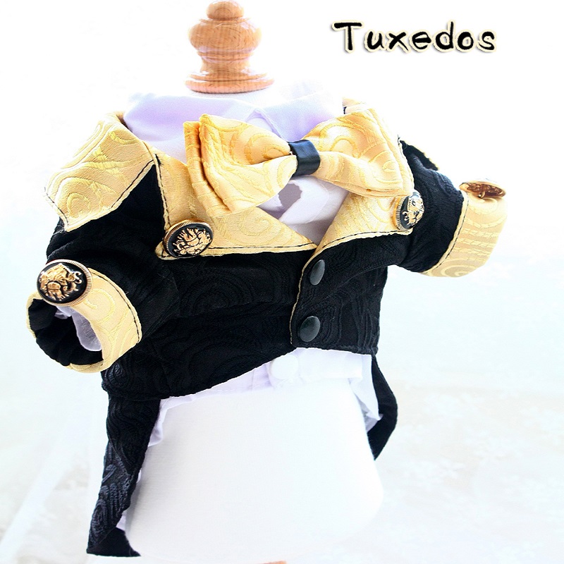 Suitsupply Wedding Tuxedo - Handmade Dog Clothes Luxurious Pet Supplies