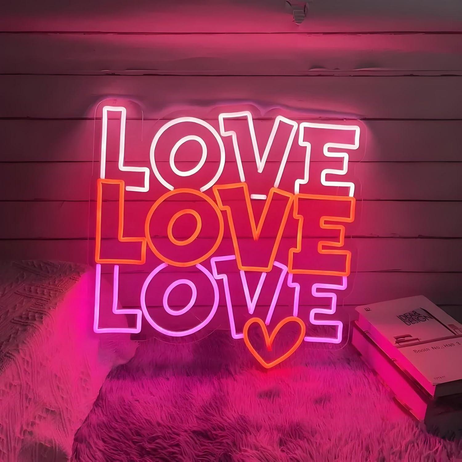 Wedding Shop - Love Neon Sign USB Dimmable LED