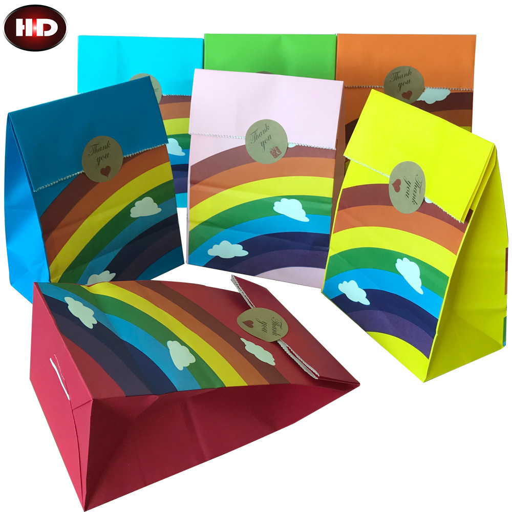10/20/25pcs Kraft Rainbow Food - Wedding Event Supply review and price
