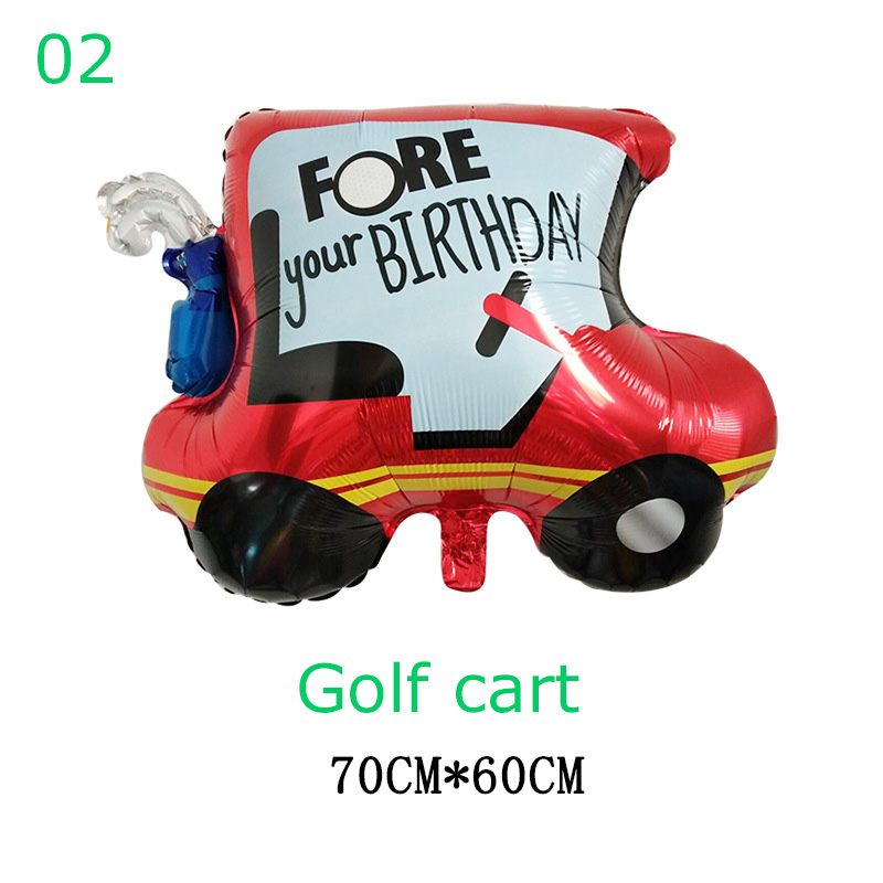 1PC Cartoon Car Balloons Fire  - Wedding Qq review and price