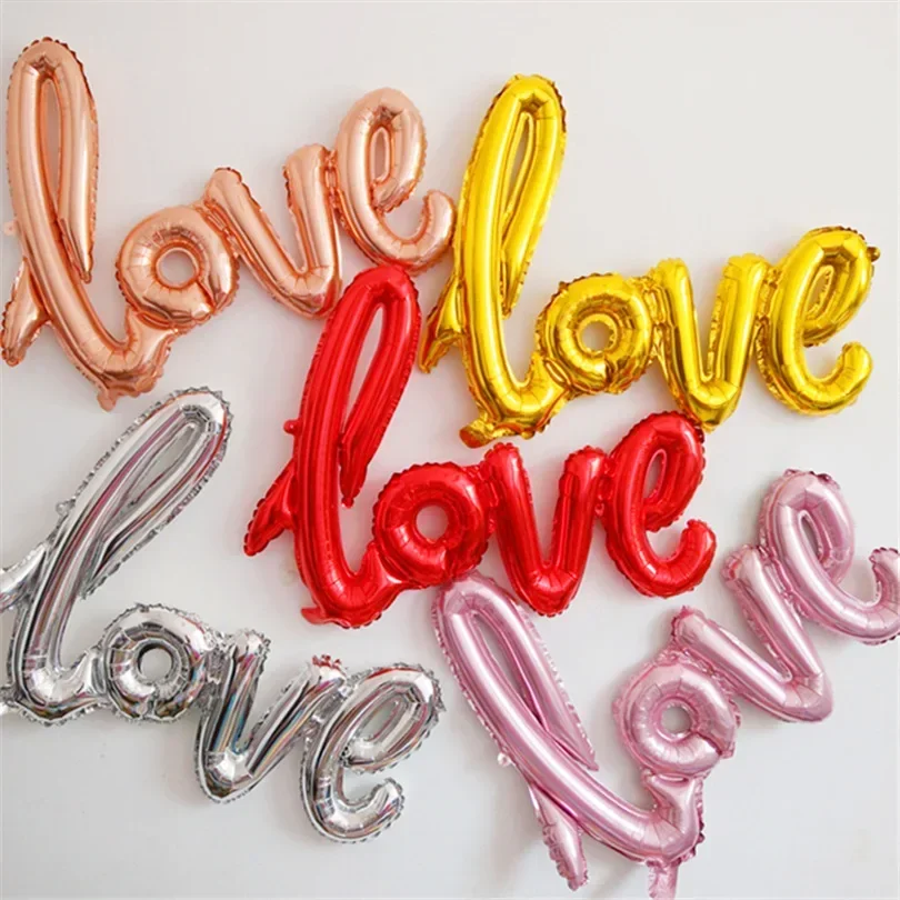 1pc Small Love Letter Foil Bal - Wedding Qq review and price