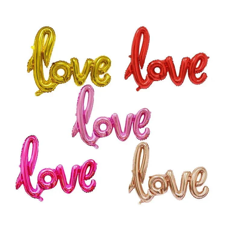 1pc Small Love Letter Foil Bal - Wedding Qq review and price