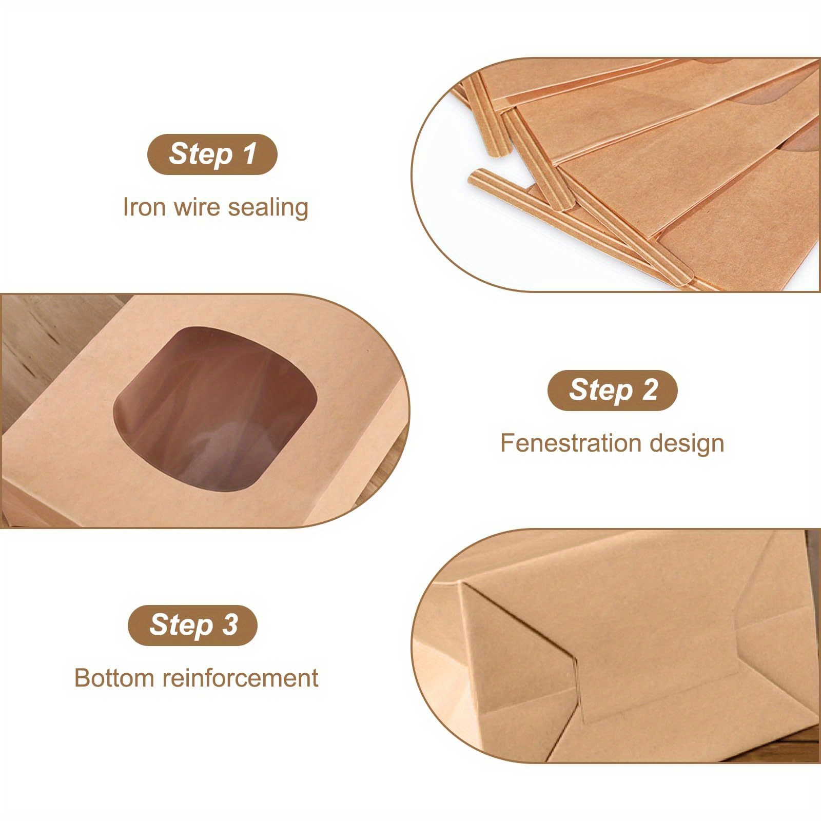 30 Brown Paper Bags with Obser - Wedding Supply Company review and price