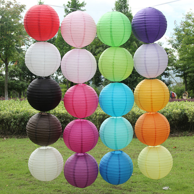 Blue Color China Paper Lantern - Wedding Event Supply review and price