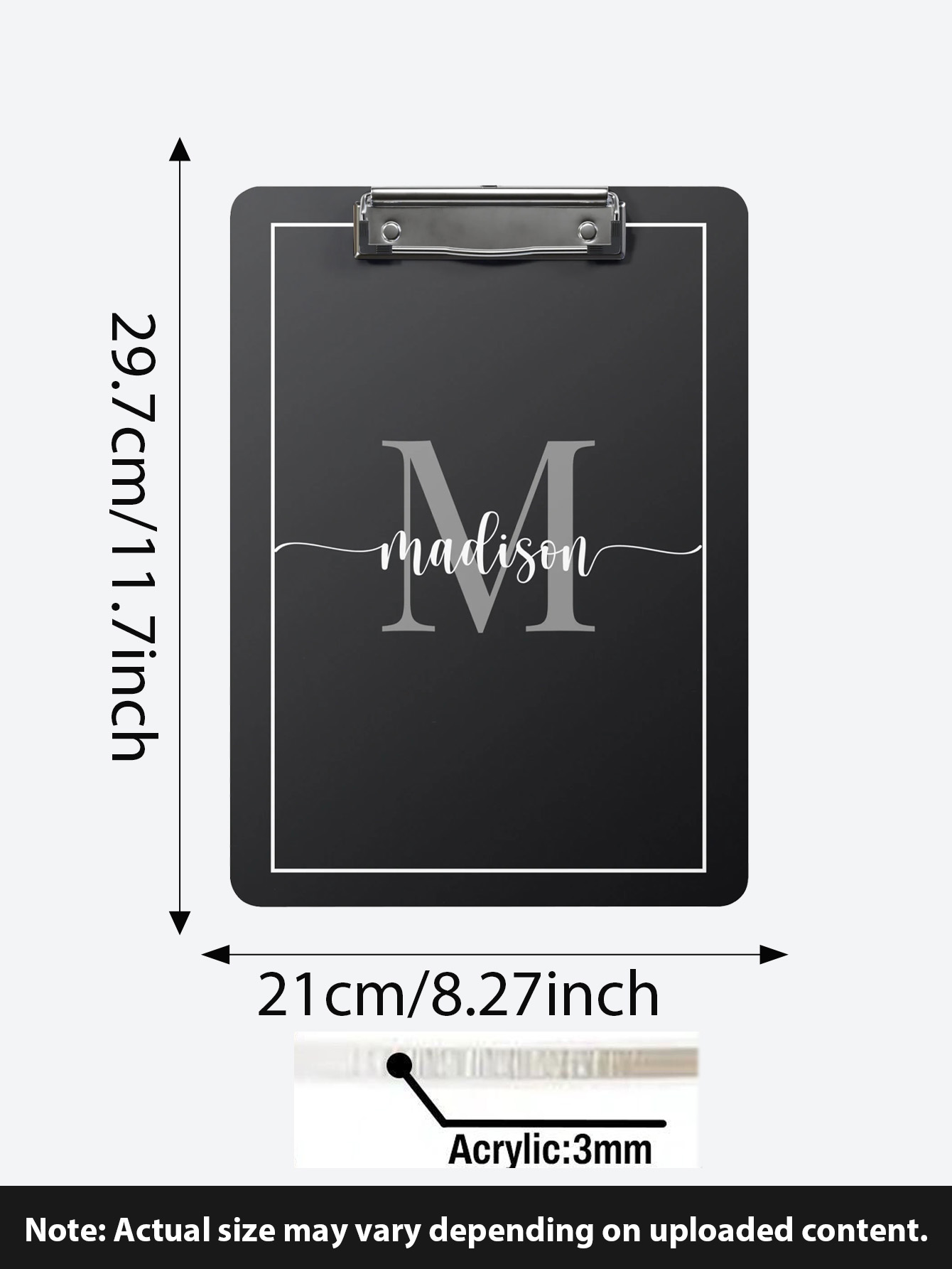 Custom Company Logo Clipboard, - Wedding Supply Company review and price