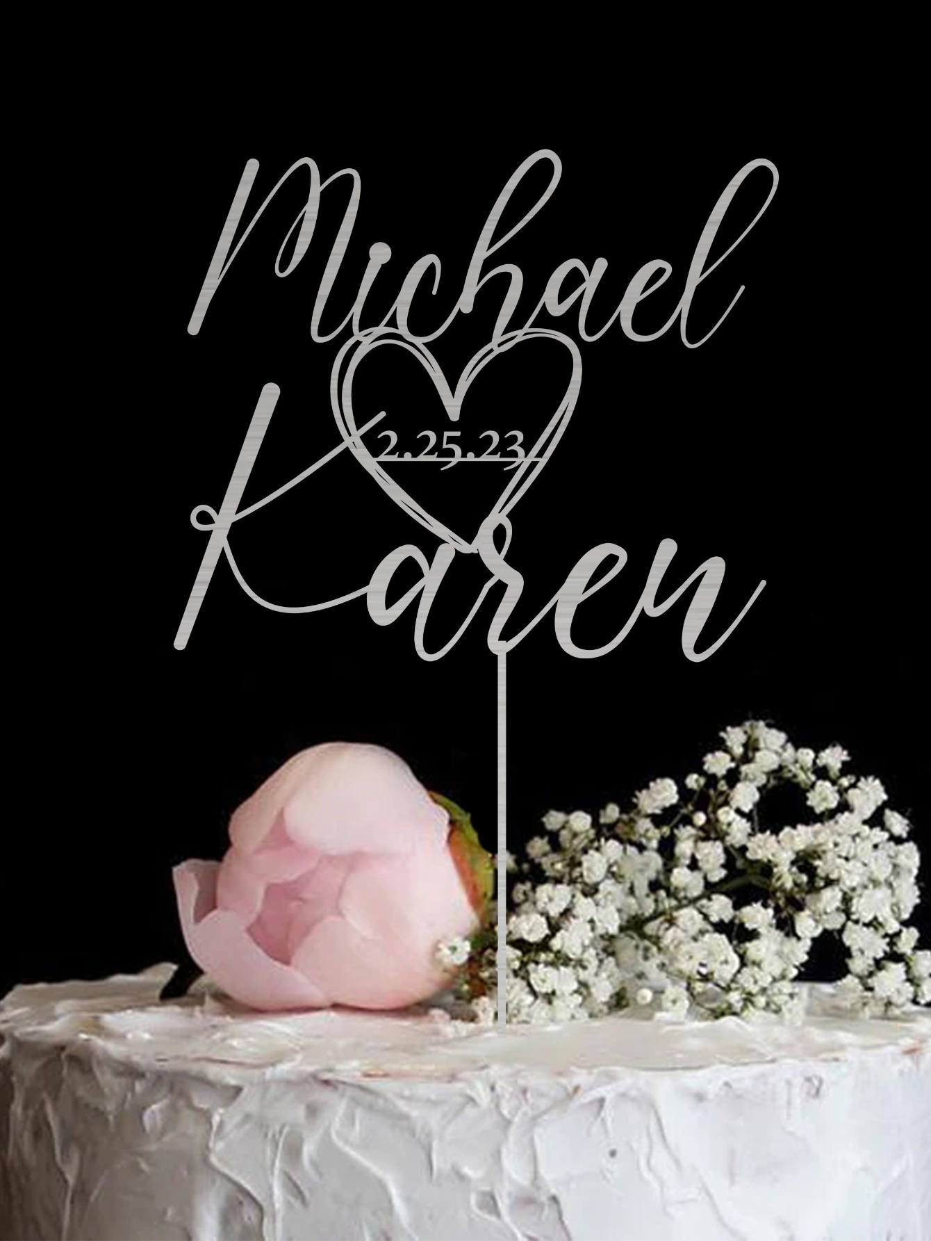 Custom Cake Topper - 1PC Perso - Wedding Shop review and price