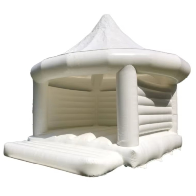 Inflatable White Wedding Bounc - Wedding Event Supply review and price