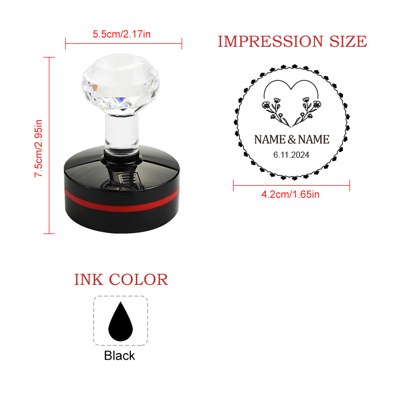 Custom-Made Seal Stamp for Wed - Wedding Event Supply review and price