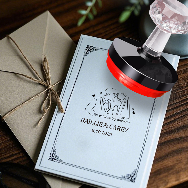 Custom-Made Seal Stamp for Wed - Wedding Event Supply review and price