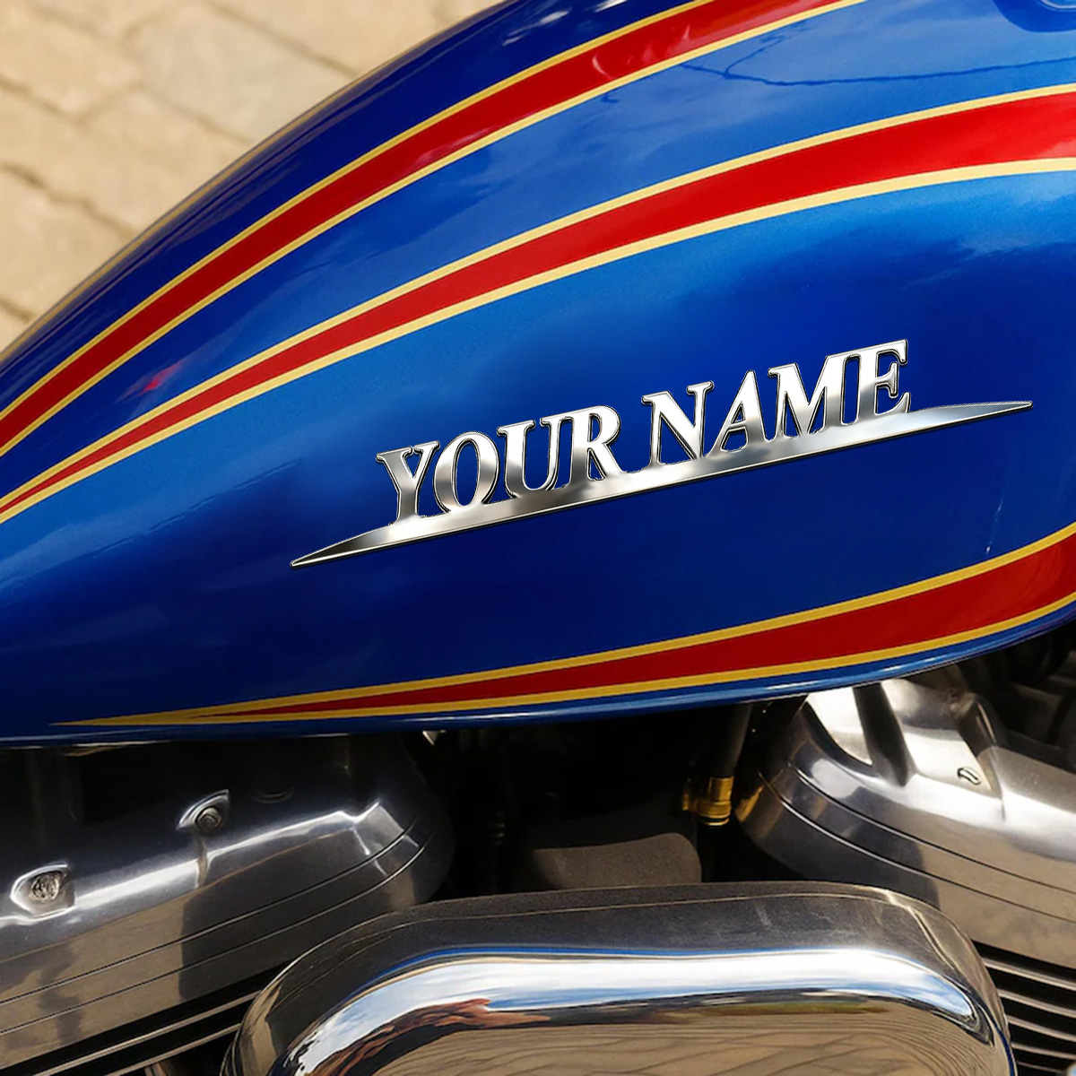 Metal Trendy YOUR NAME Sticker - Wedding Shop review and price