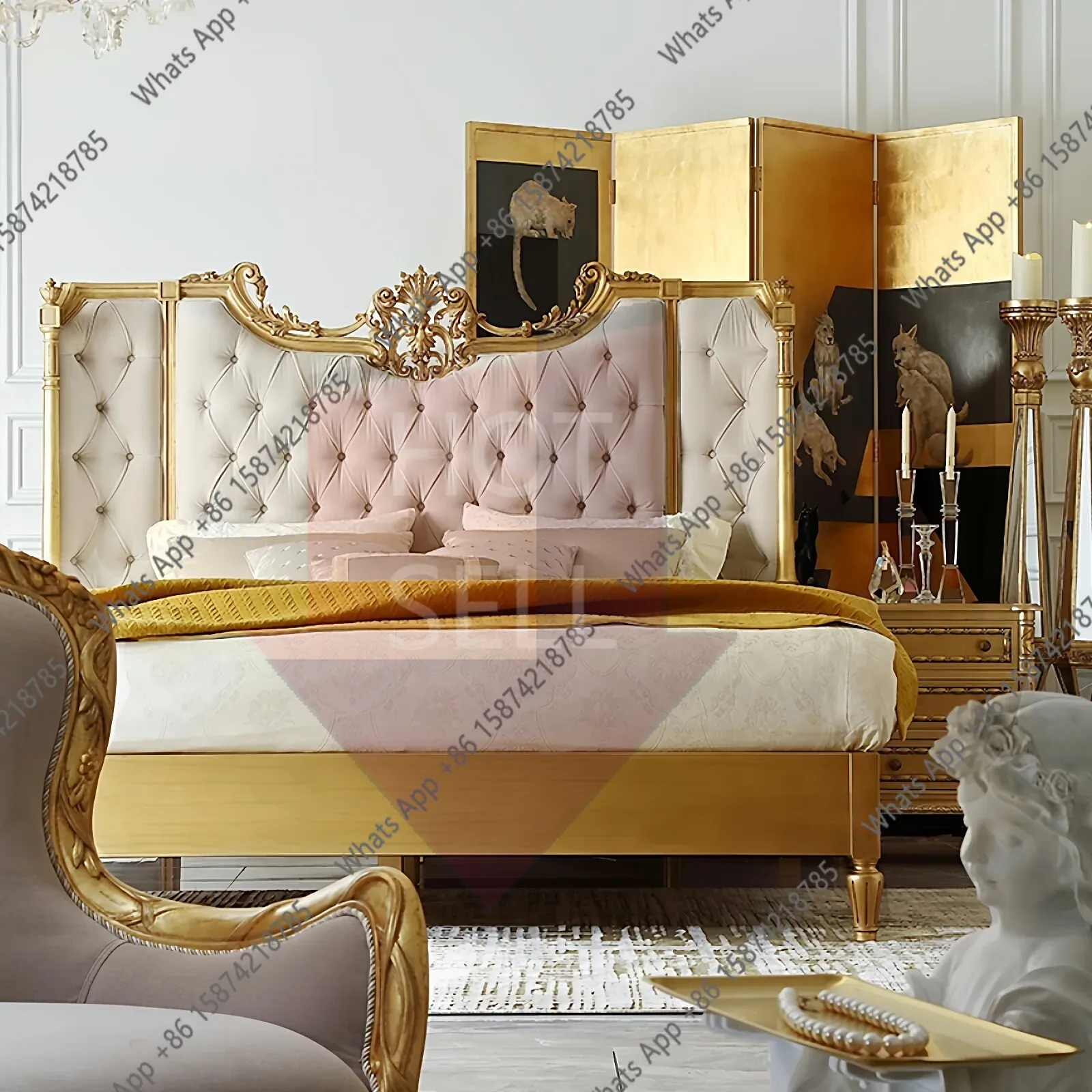 Qq Mn Court French Gold Retro  - Wedding Qq review and price