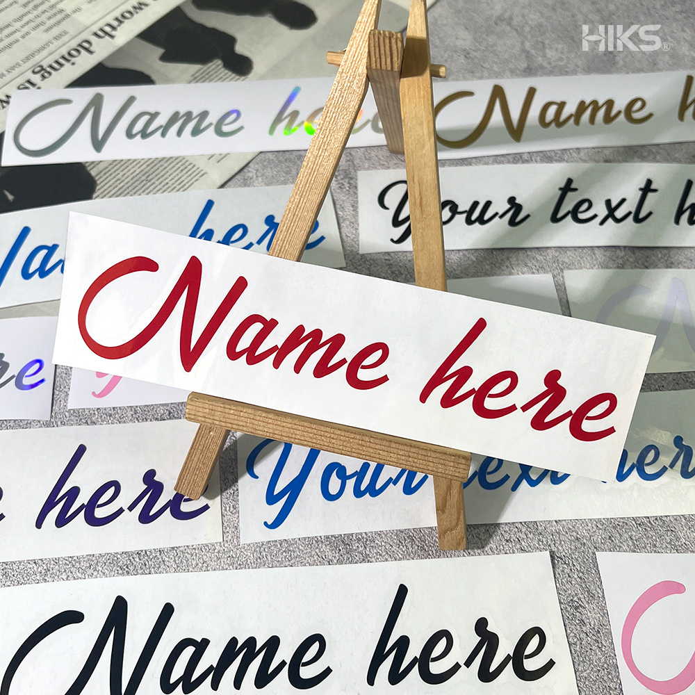 2PCS Custom Cursive Name Vinyl - Wedding Shop review and price