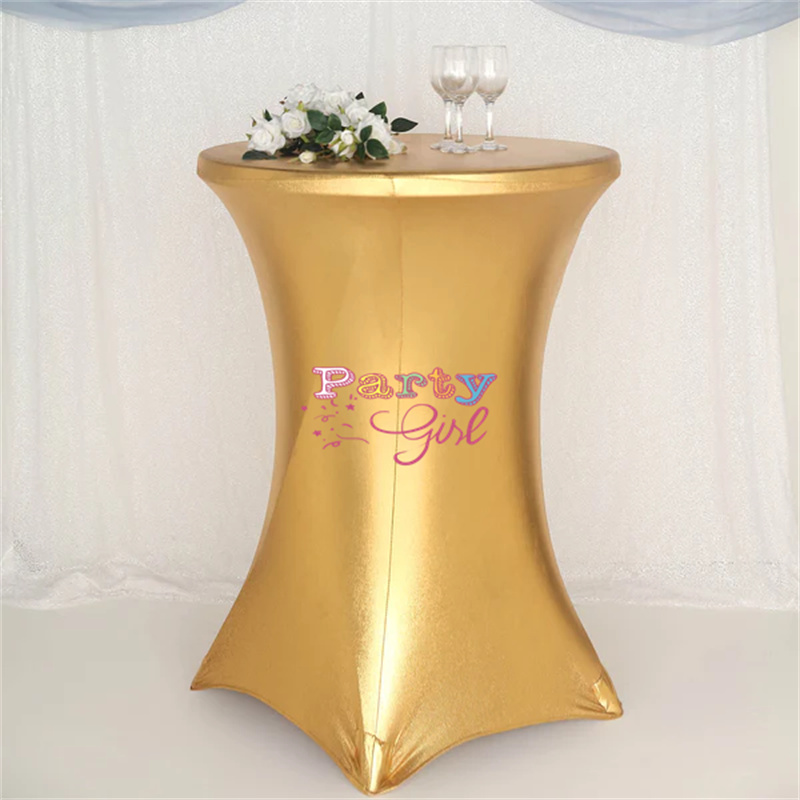Hot Sale Metallic Spandex Tabl - Wedding Qq review and price