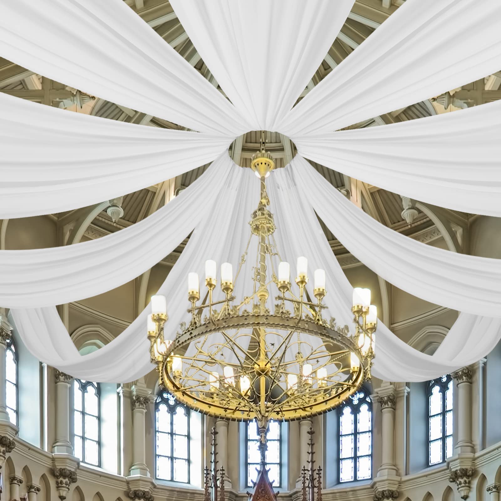 Wedding Arch Ceiling Drape Roo - Wedding Ceremony Supply review and price
