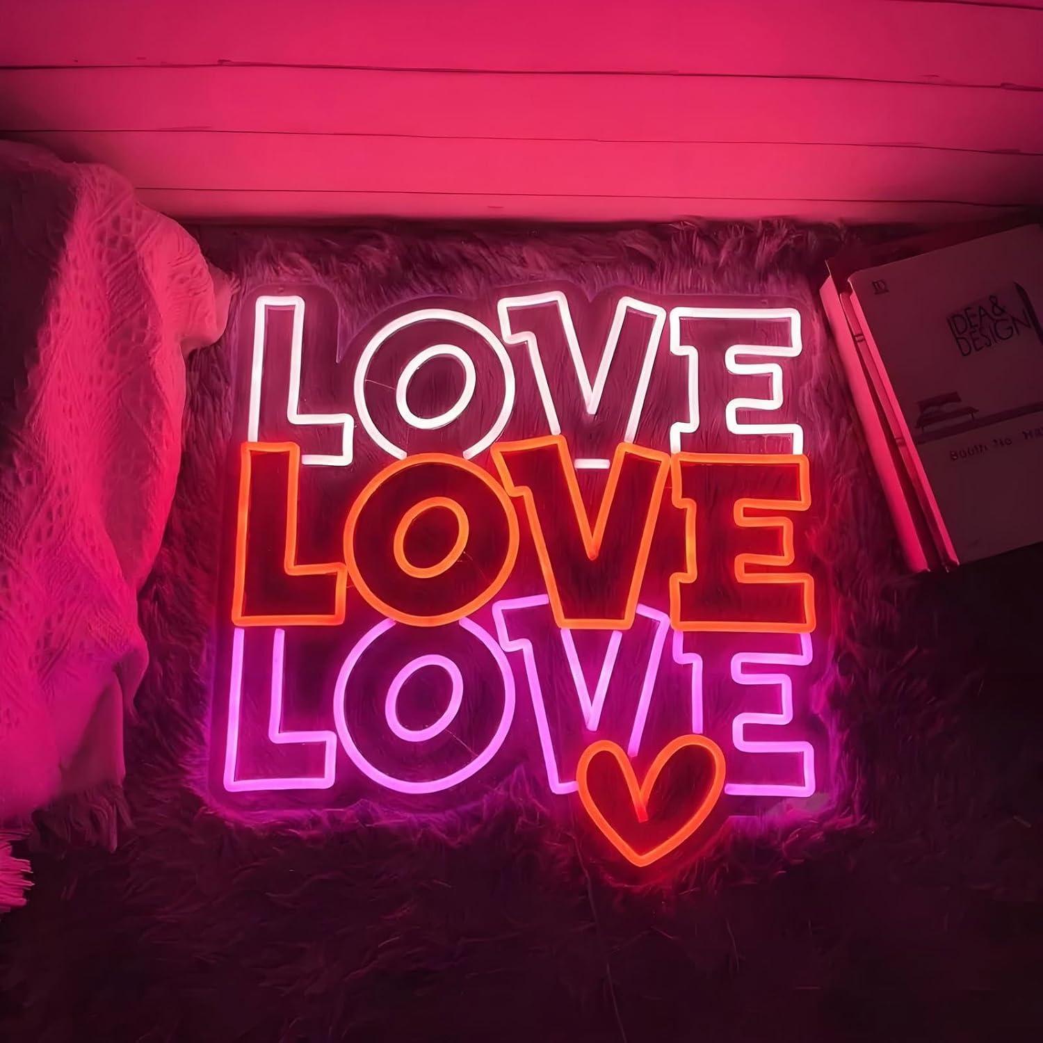 Love Neon Sign USB Dimmable LE - Wedding Shop review and price