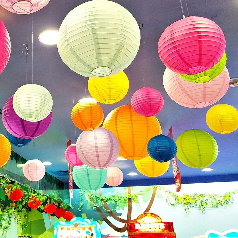 Multicolor Chinese Paper Lante - Wedding Event Supply review and price