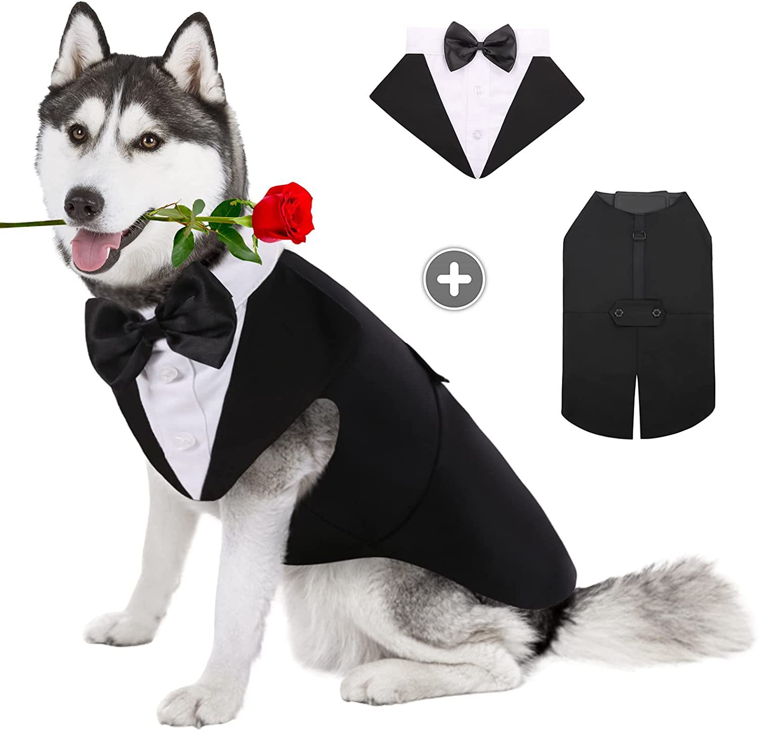 Pet Dog Clothes Fashion Party  - Suitsupply Wedding Tuxedo review and price