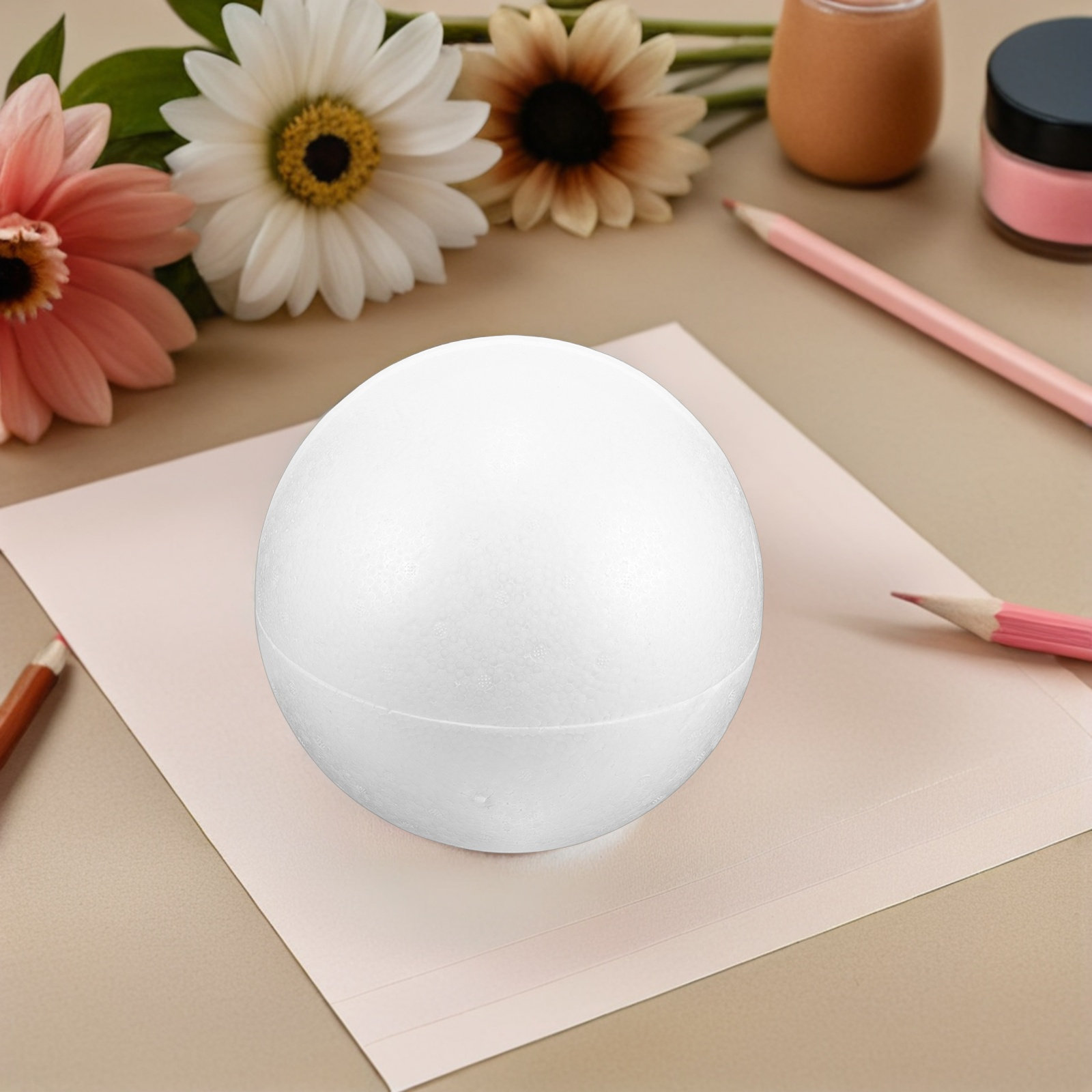 Large White Foam Ball Round Cr - Wedding Event Supply review and price