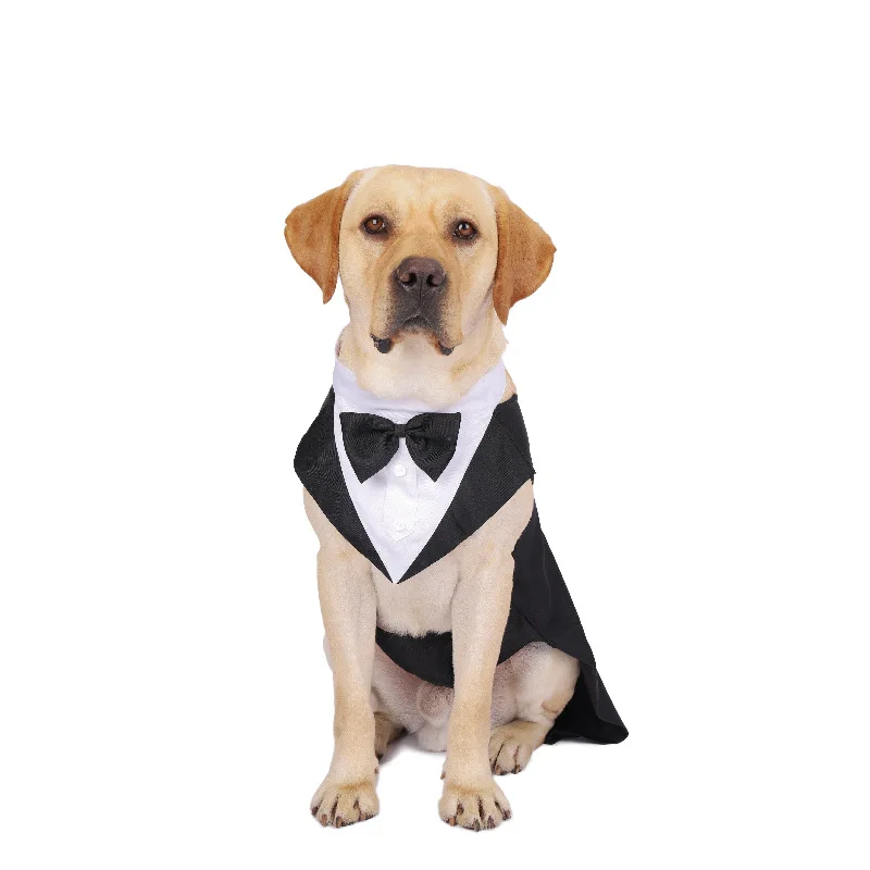Pet Dog Clothes Fashion Party  - Suitsupply Wedding Tuxedo review and price