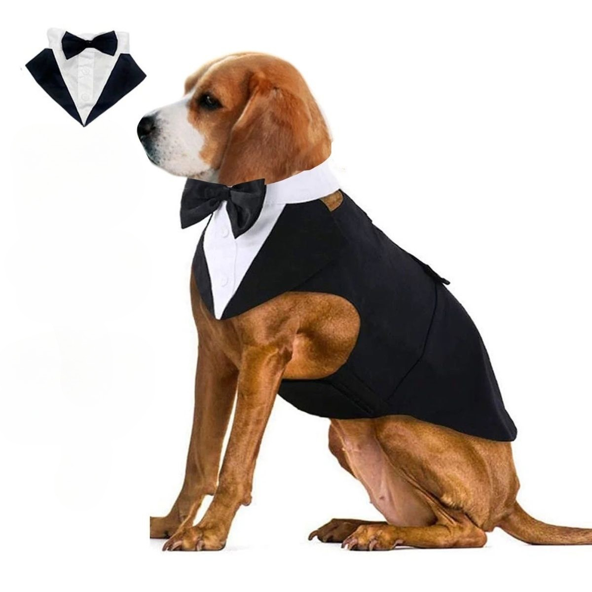 Pet Dog Clothes Fashion Party  - Suitsupply Wedding Tuxedo review and price